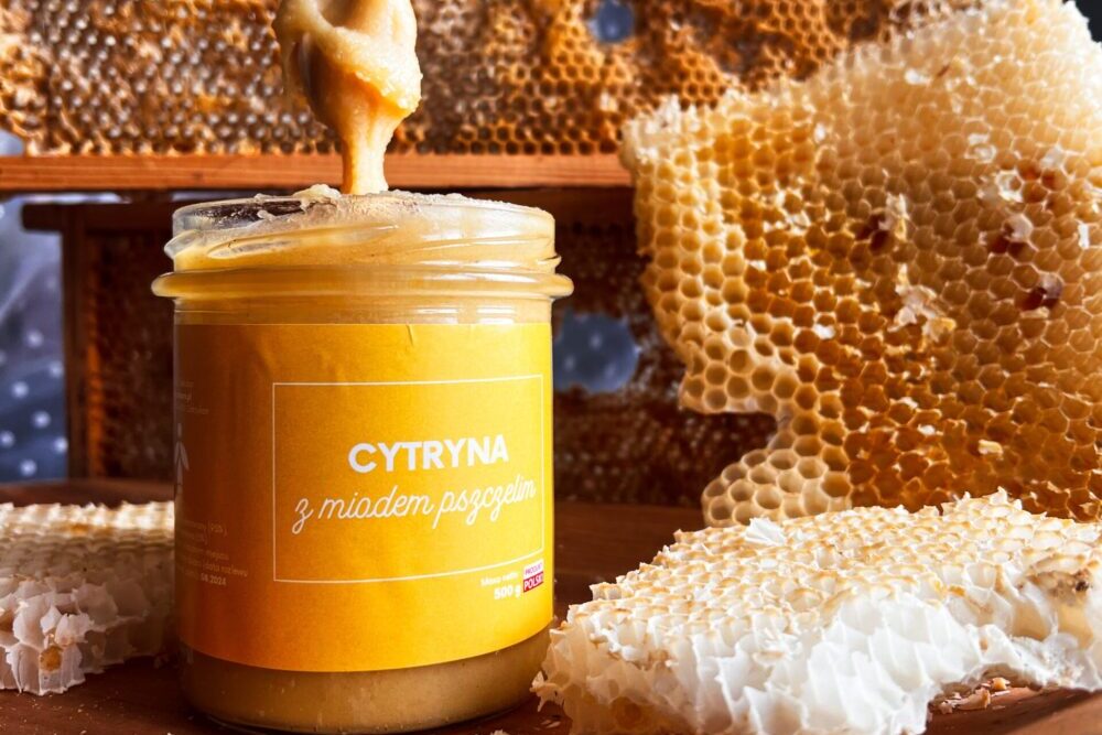 Miód z cytryną liofilizowaną