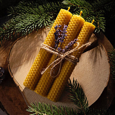 Pszczelara - świece z wosku