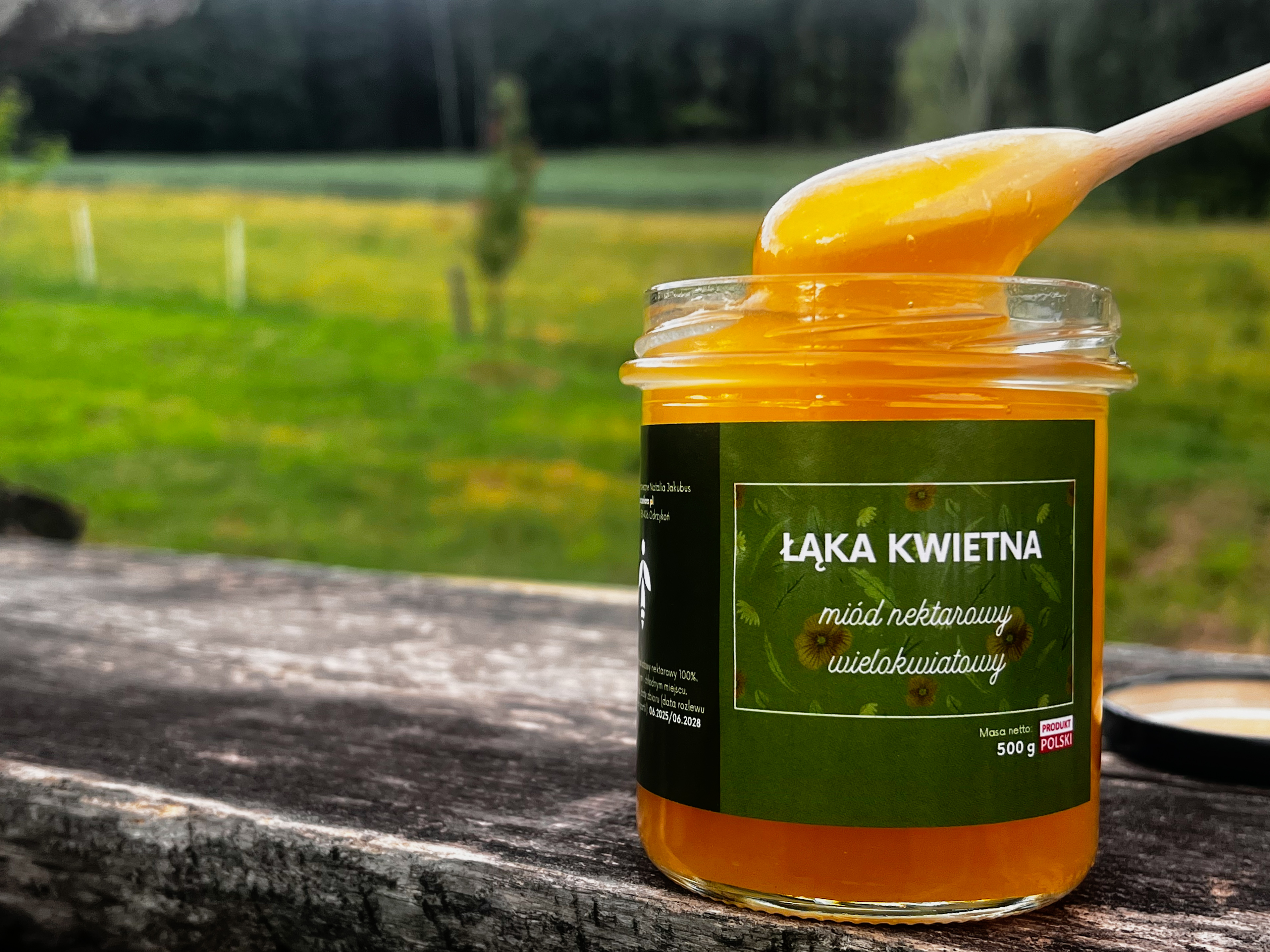 Miód wielokwiatowy łąka kwietna