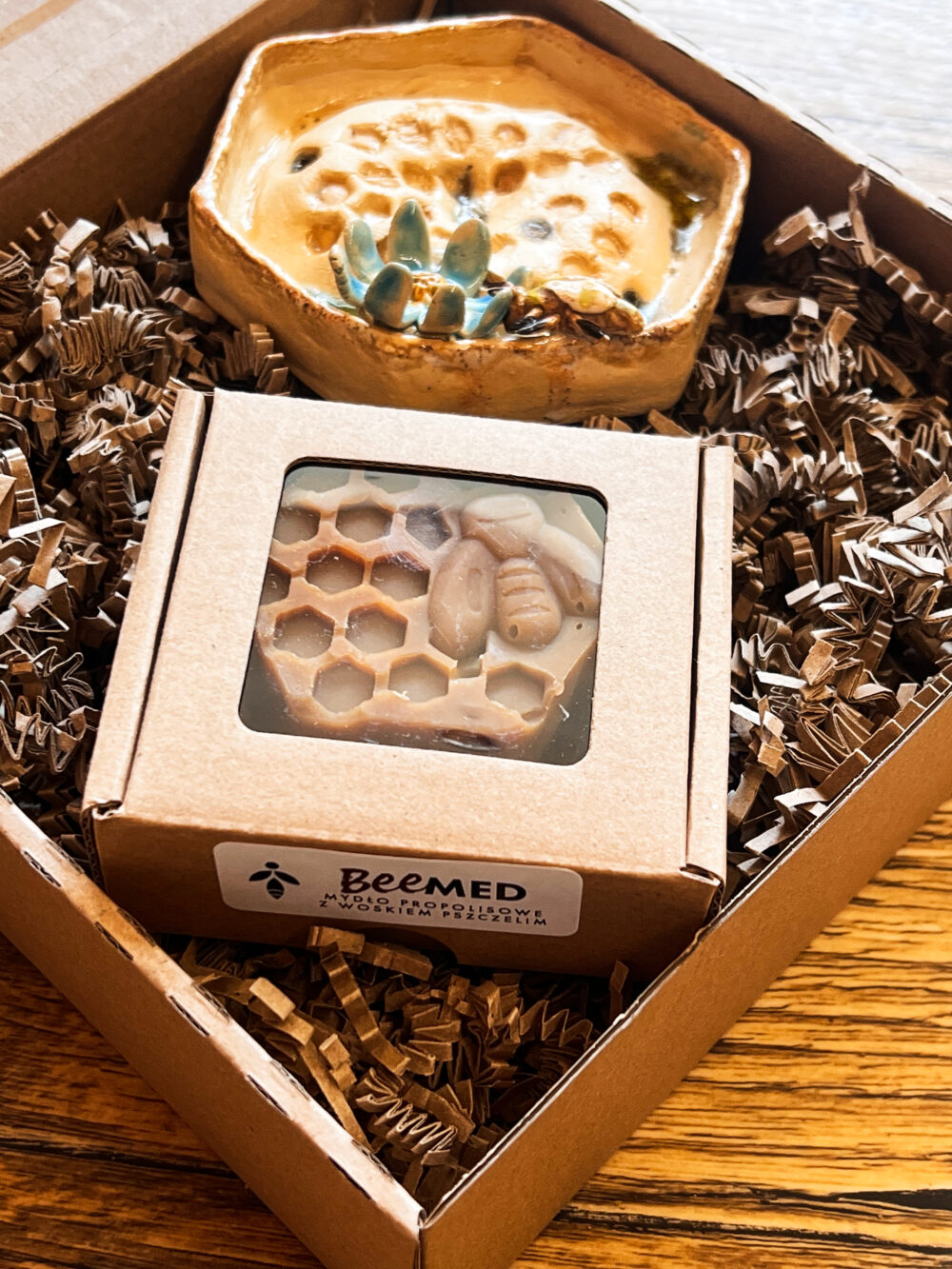 Zestaw mydełko propolisowe